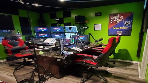 STORM TRACK 360 STUDIO - #ArWx #MoWx #OzarksWx #OzarksWeather #WeatherStudio #WxStudio #Ozarks