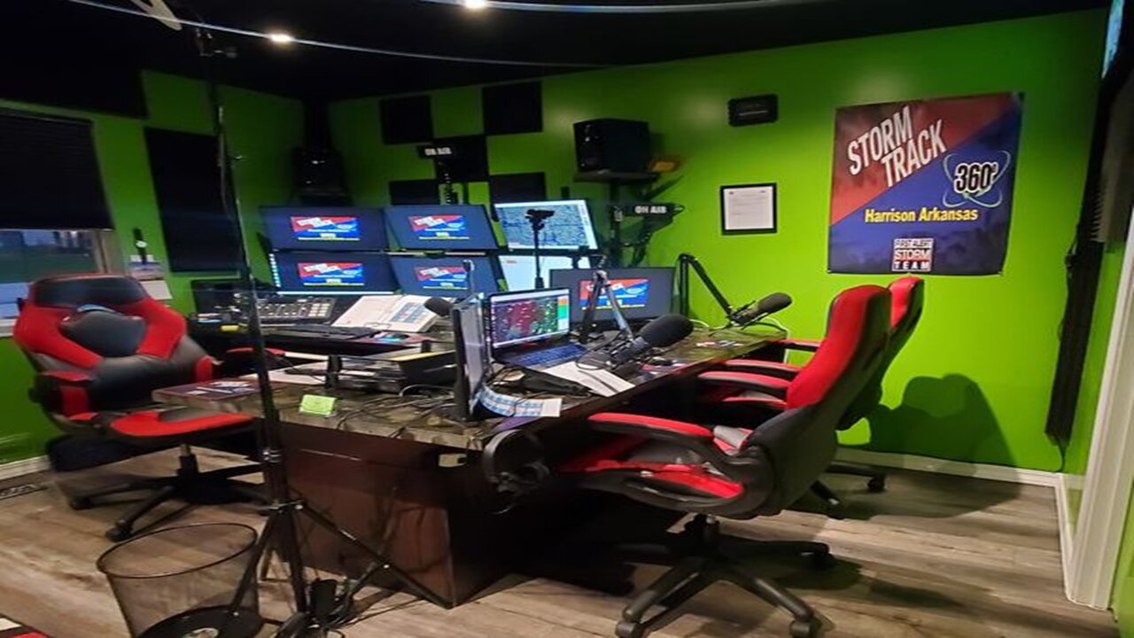 STORM TRACK 360 STUDIO - #ArWx #MoWx #OzarksWx #OzarksWeather #WeatherStudio #WxStudio #Ozarks
