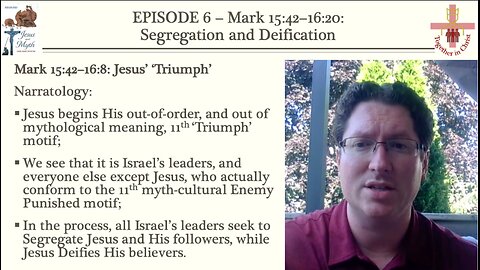 Jesus' Triumph Overcomes Myth-Culture's Enemy Punishment – Mark 15:42–16:8