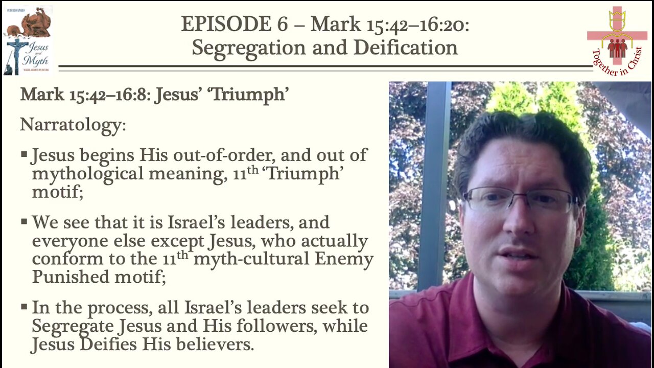 Jesus' Triumph Overcomes Myth-Culture's Enemy Punishment – Mark 15:42–16:8