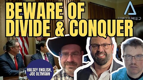 Joe Oltmann Untamed | Tommy Carrigan with Halsey English | Beware of Divide & Conquer | 11.3.25
