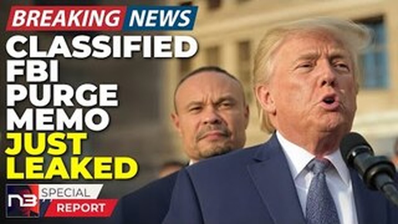 Breaking: Classified DOJ Memo Leaked! FBI Agents Clearing Desks As Major Purge Begins!