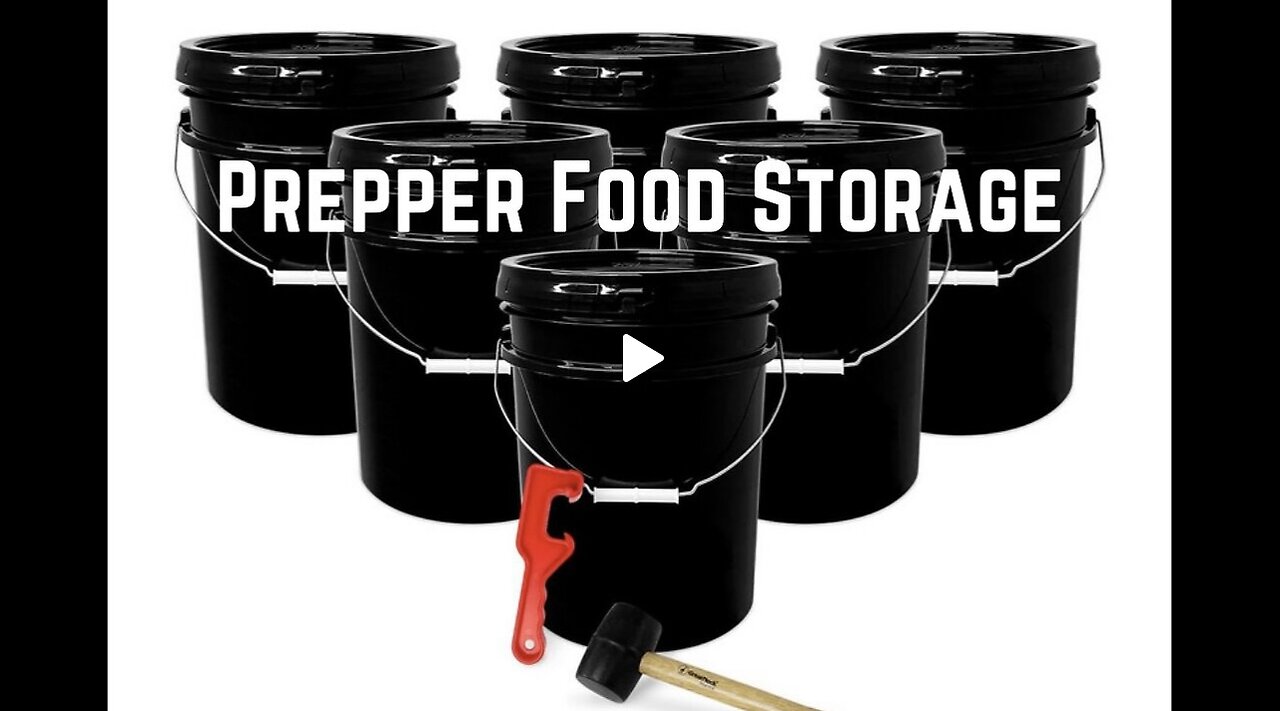 Prepper Food Storage
