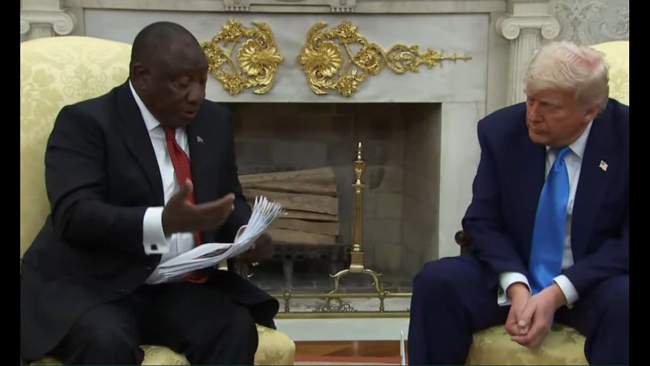 Ep. 1839: Trump Addressed Ramaphosa on White Genocide