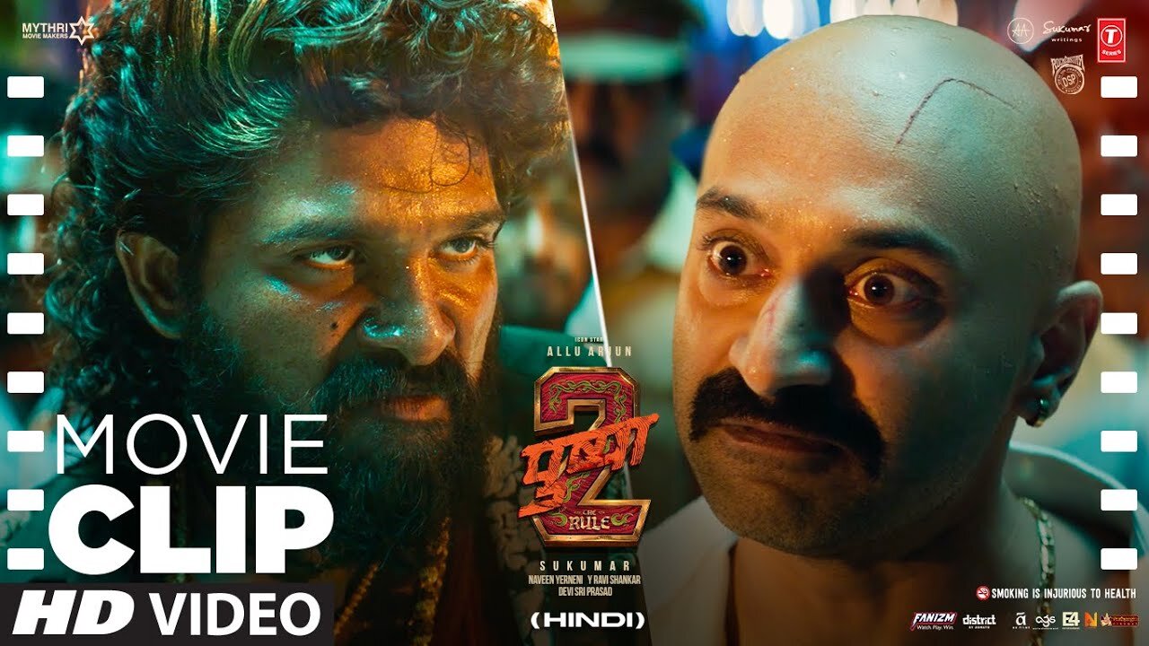PUSHPA 2 THE RULE - Movie Clip "Pushpa VS Shekhawatš„ - Gun Fire Scene" | Allu Arjun, Fahadh Faasil