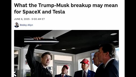 Trump Vs Musk 2025