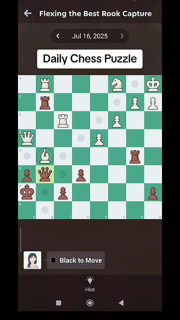 Daily Chess Puzzle 16.07.2025