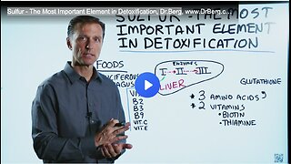 Sulfur - The Most Important Element in Detoxification, Dr.Berg
