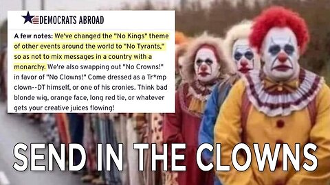 'No Kings' Rebrands For Rallies Taking Place In Countries With Monarchies (You CAN'T Make This Up!)