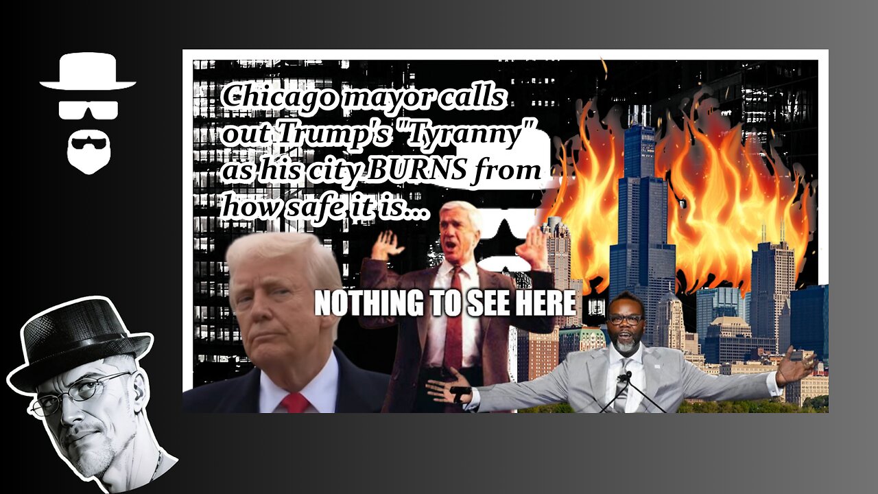 CHI-TOWN MAYOR CALL TRUMP A TYRANT AS CITY BURNS...