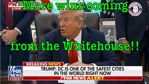 More wins in the Whitehouse this morning!