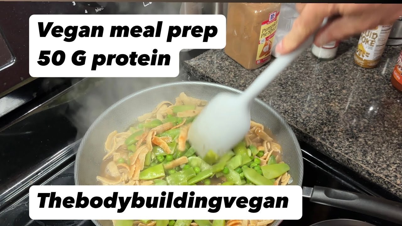 How To cook Say Grace | 50g Protein BBQ VEGAN Meal Prep | Gluten & Dairy Free