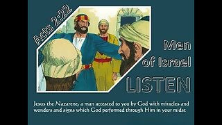 WHO IS JESUS ACCORDING TO PETER? ACTS 2:22 CHRISTOLOGY #truth #jesus #christ #king #mary #joseph#ihs