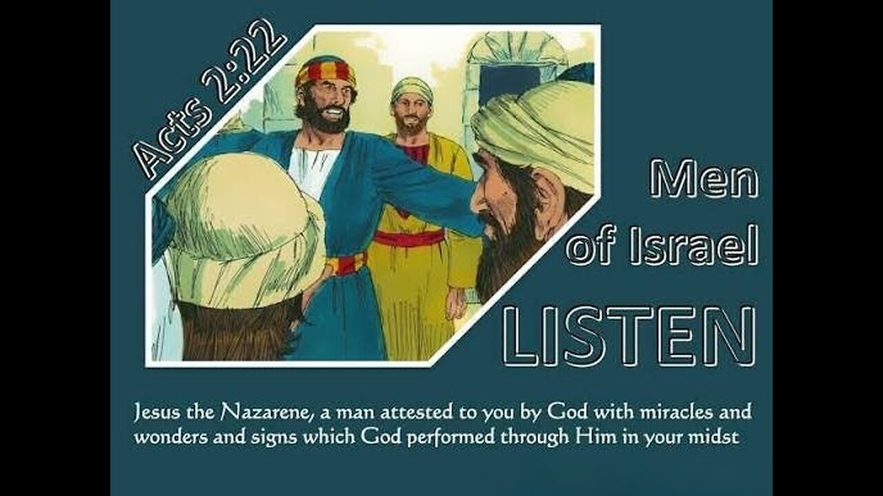 WHO IS JESUS ACCORDING TO PETER? ACTS 2:22 CHRISTOLOGY #truth #jesus #christ #king #mary #joseph#ihs