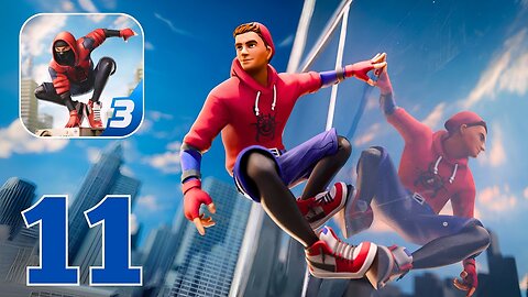 Spider Fighter 3: Hero Game - Gameplay Walkthrough Part 11 - Destroy the Generator (iOS, Android)