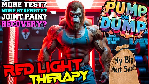 RED LIGHT THERAPY🔥MORE Testosterone & Strength, LESS Joint Pain? PUMP OR DUMP!
