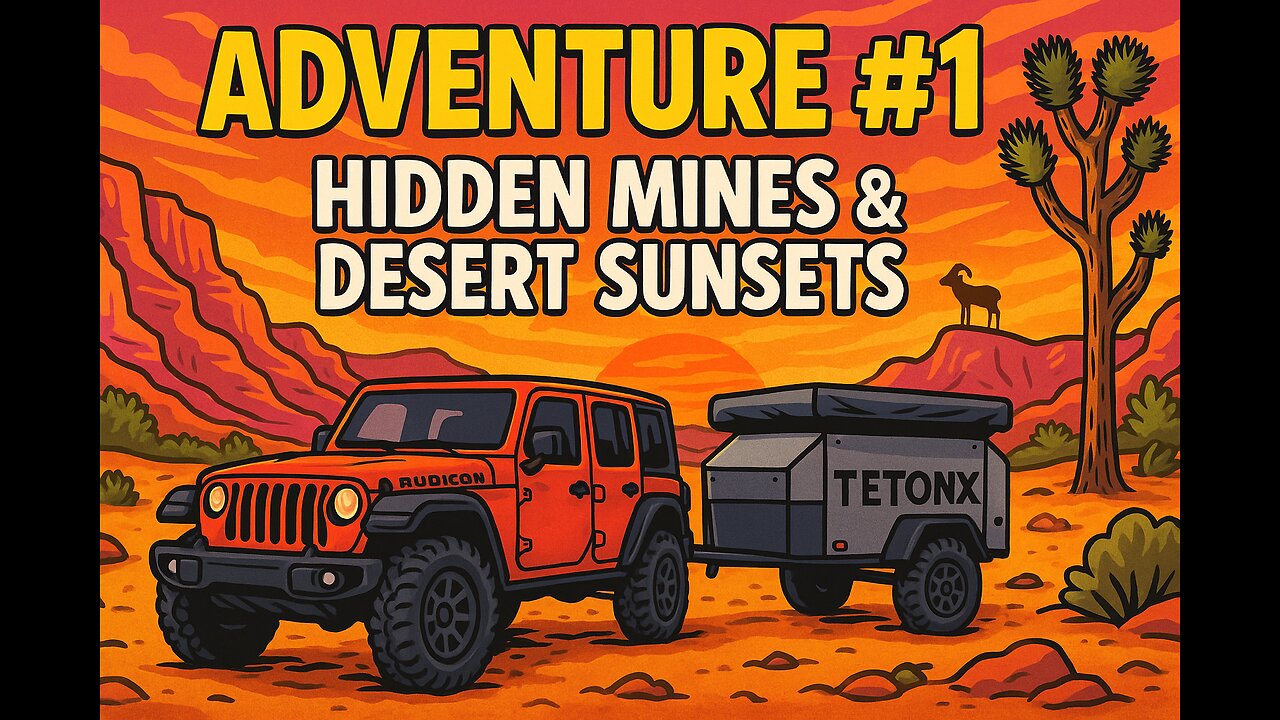 Adventure #1 | Sunrise, Sunset & Hidden Mines | Southern Utah Overlanding