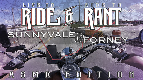 Ride & Rant | Vtwin Honda Shadow Aero VT750 | Sunnyvale, TX | Forney, TX | ASMR Edition