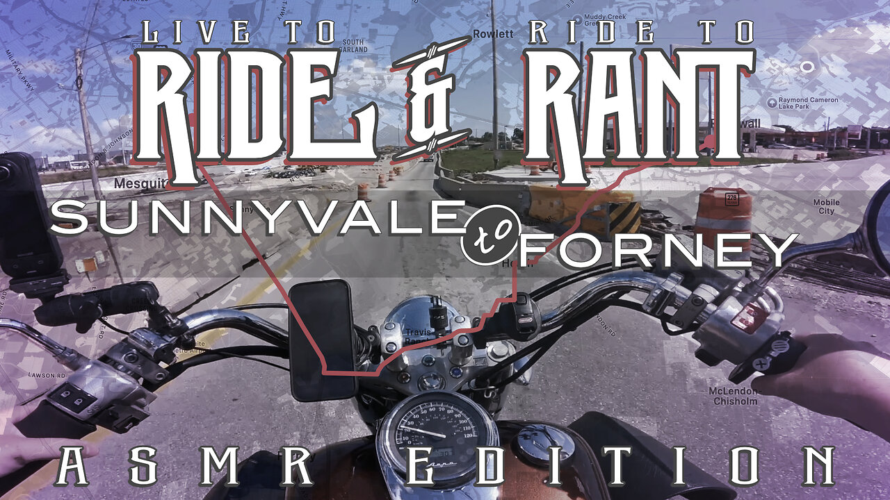 Ride & Rant | Vtwin Honda Shadow Aero VT750 | Sunnyvale, TX | Forney, TX | ASMR Edition
