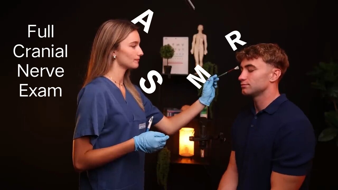 ASMR | Full Tingly Cranial nerve Exam