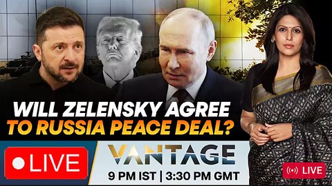 LIVE: Ceasefire or Concession? Zelensky Meets Trump Again | Vantage with Palki Sharma | N18G
