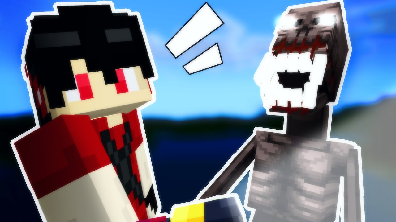 Surviving The CAVE DWELLER In Minecraft