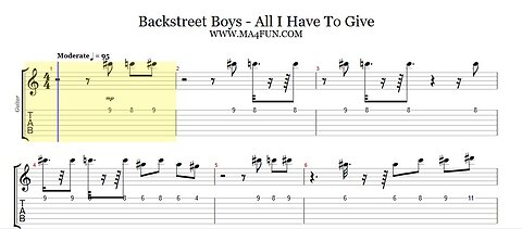 All I Have To Give - Backstreet Boys