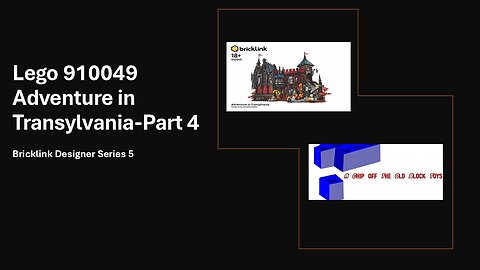 Building Adventure in Transylvania Lego 910049 Set-Part 4