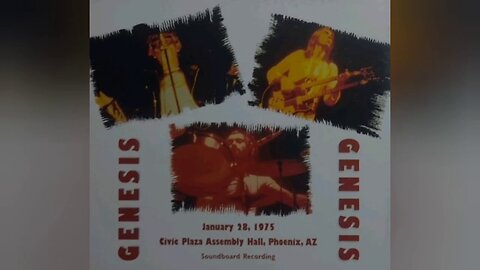 Genesis - Phoenix AZ, Jan 28, 1975 (1975) [Full Live Album]