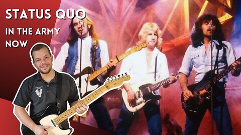 Como tocar IN THE ARMY NOW (Status Quo) - Aula Completa + PDF