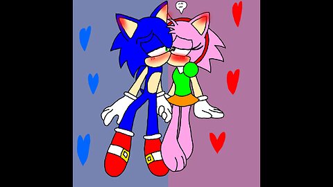Sonic confesses his true love to Amy Rose with a surprise twist at the end