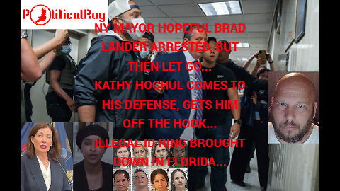 NY Mayoral candidate Brad Lander arrested by ICE for obstructing, gets let off by Hochul...