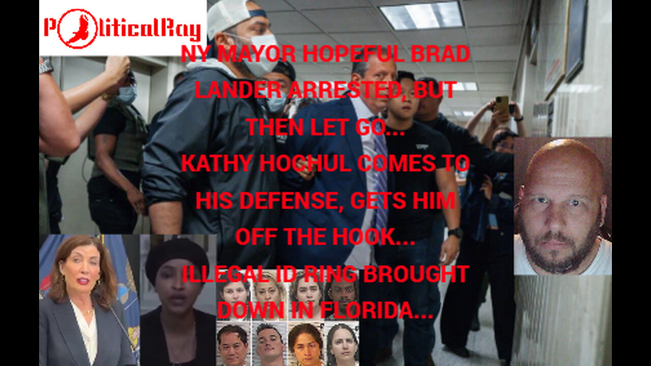 NY Mayoral candidate Brad Lander arrested by ICE for obstructing, gets let off by Hochul...