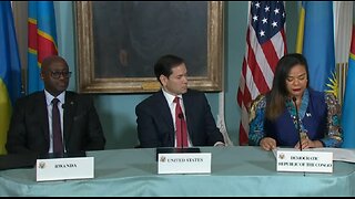 Marco Rubio hosts Democratic Republic of the Congo–Rwanda peace agreement signing