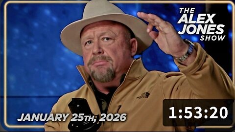 ALEX JONES SUNDAY FULL SHOW 1/25/26
