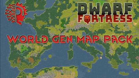 Dwarf Fortress Map Pack - 🔅World Gen Download🔅