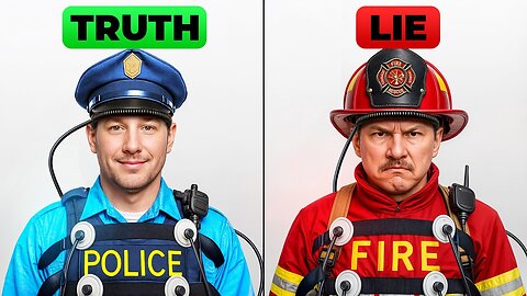 Professional Jobs vs. LIE DETECTOR! 🕵️‍♀️🔥 (Who is Lying?)