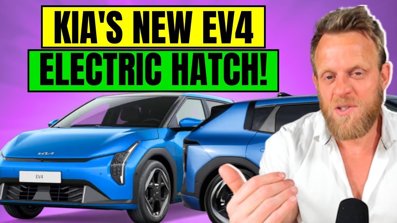 Kia's NEW EV4 Hatchback revealed with 390 miles (630km) range