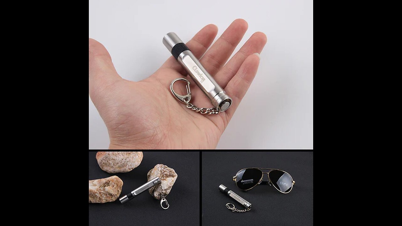 USB Rechargeable Waterproof LED Flashlight, Also Compatible With AA Battery