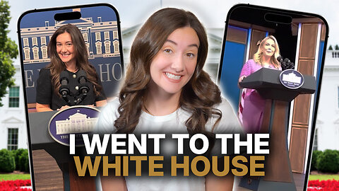Inside The White House With The REAL Media I Vlog