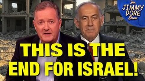 Watch: Piers Morgan Turns On Israel!