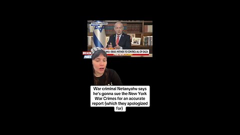 Netanyahu want to SUE the NYT for Defamation