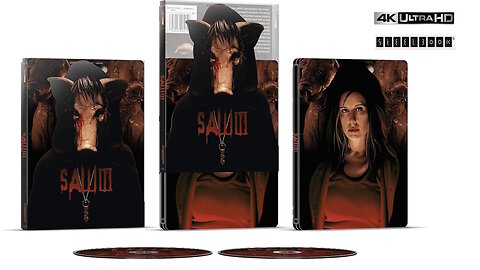 Saw III [4K UHD & Blu-ray & Digital Steelbook] Tobin Bell