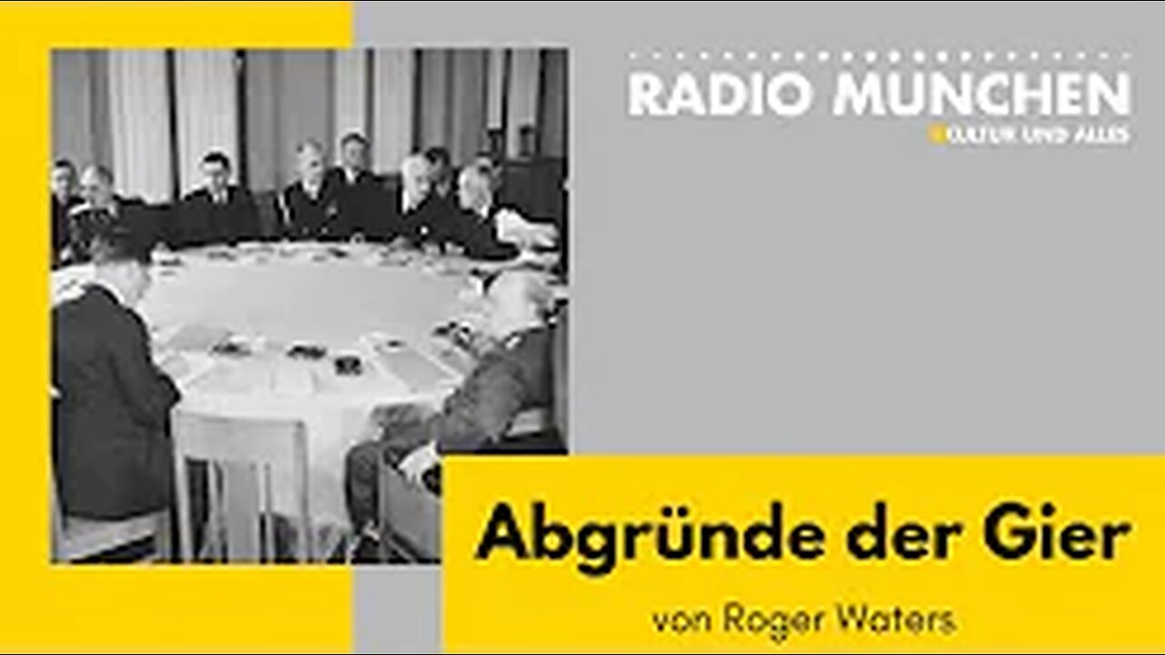 Abgründe der Gier - von Roger Waters