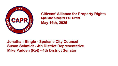 2025 – 05-17 – 3 - CAPR Annual Meeting – Bingle, Schmidt and Padden