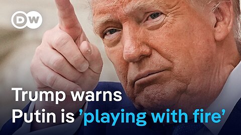 Trump rebukes Putin over air attack on Ukraine | DW News
