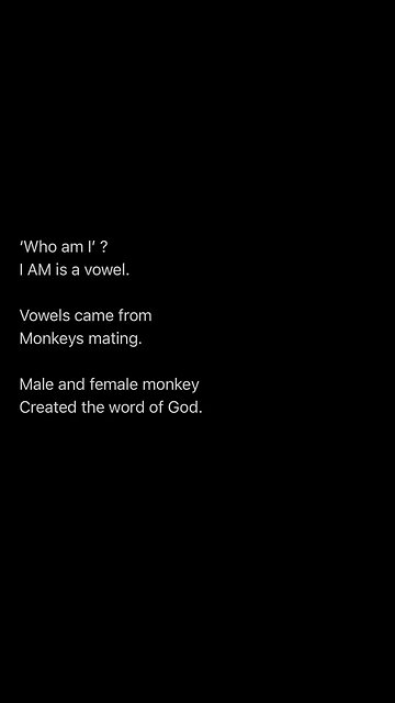Humans speak in animal sounds