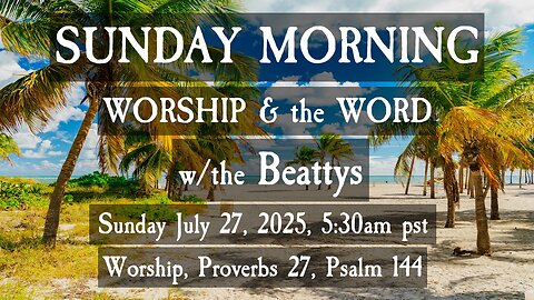 🌞 SUNDAY MORNING ✝️