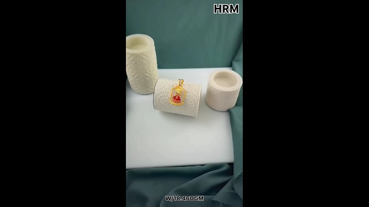 22kt HRM Gold pendal mataji