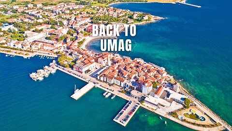 See the Adriatic Sunrise Over the Old Town! #umag #visitcroatia